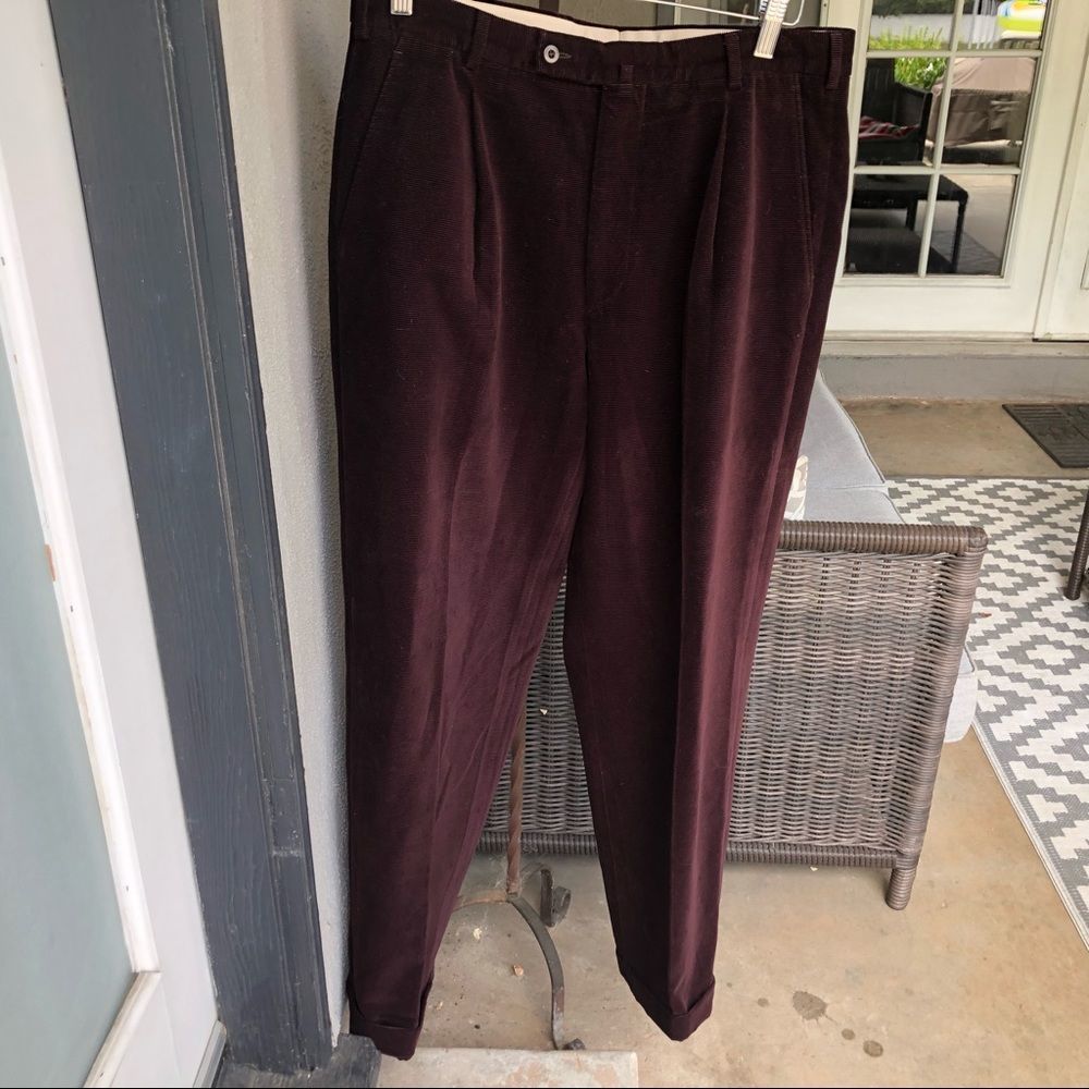 COPY - Zegna corduroy pants size 34.